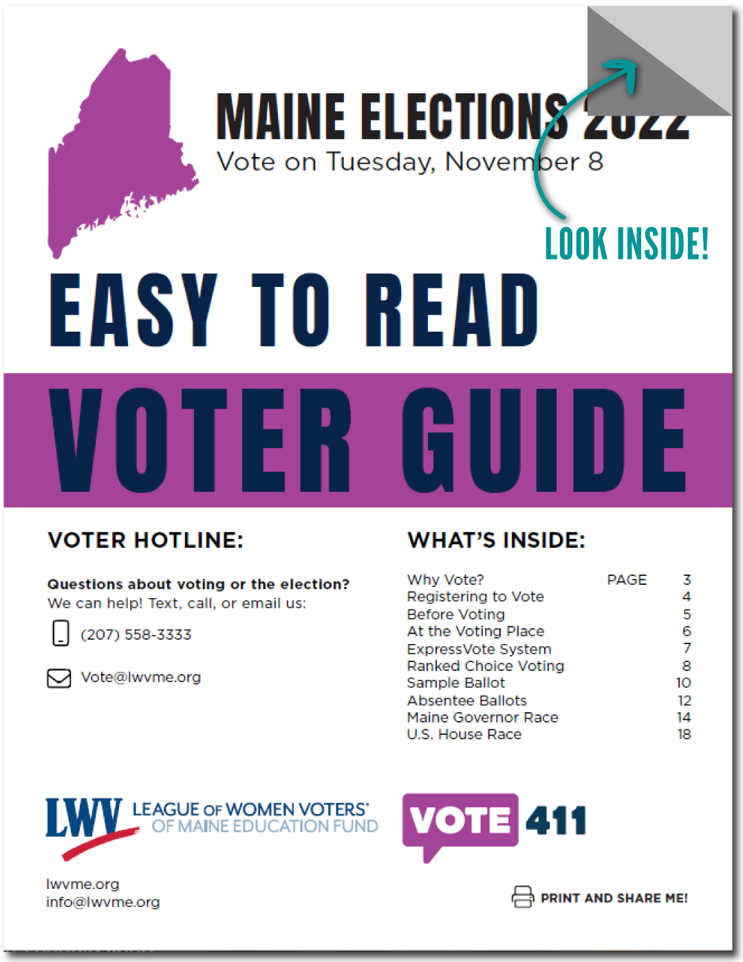 League Launches Nonpartisan Voter Guides League of Women Voters