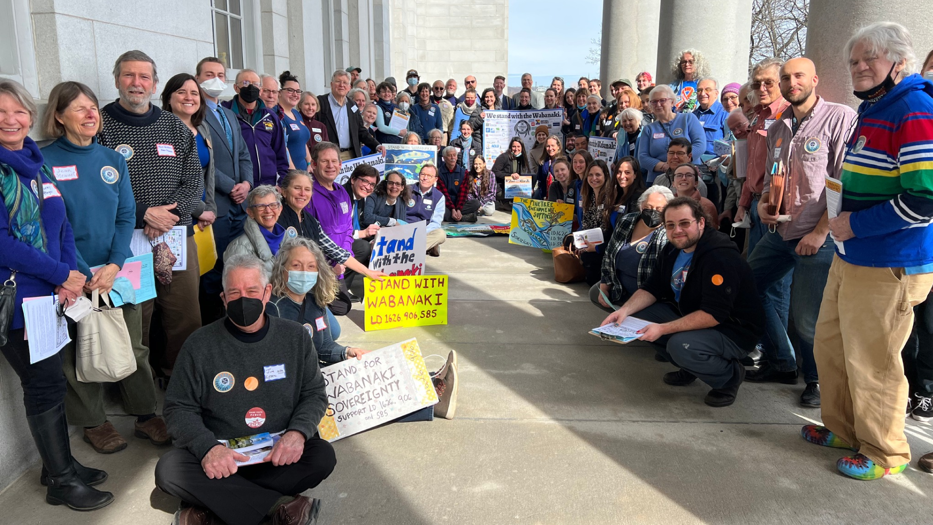 advocates for tribal sovereignty at the State House